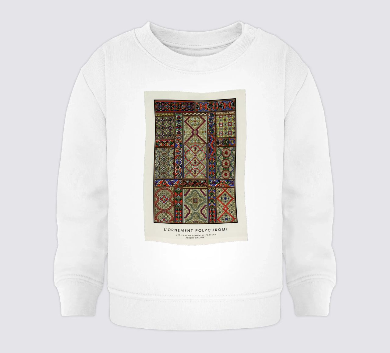 Racinet -  Medieval  Ornamental Pattern II sudadera de bebé de Vintage by JUNIQE