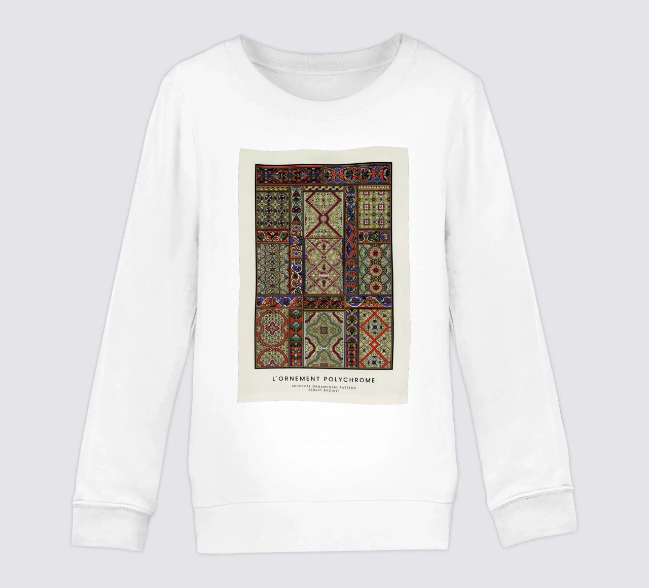 Racinet -  Medieval  Ornamental Pattern II sudadera para niño de Vintage by JUNIQE