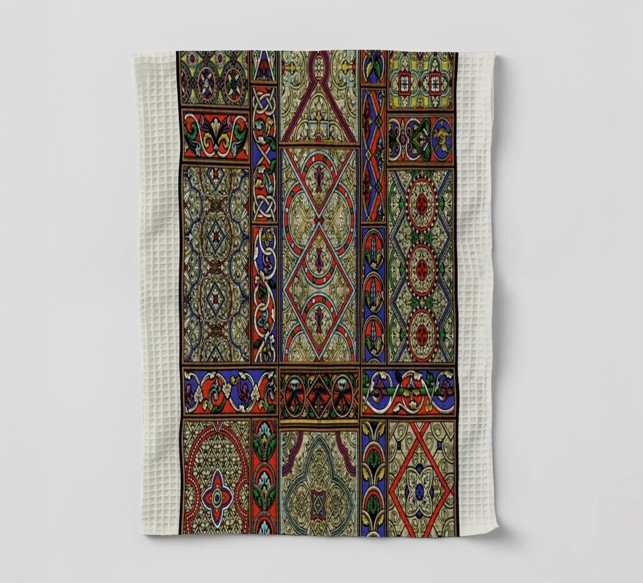 Racinet -  Medieval  Ornamental Pattern II torchon de Vintage by JUNIQE