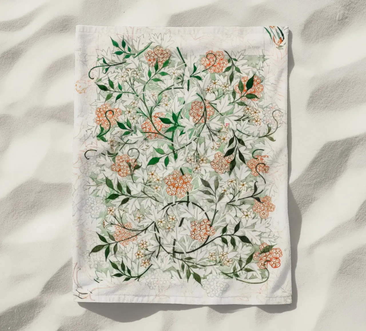 Gelsomino 1834, William Morris telo mare da Flower