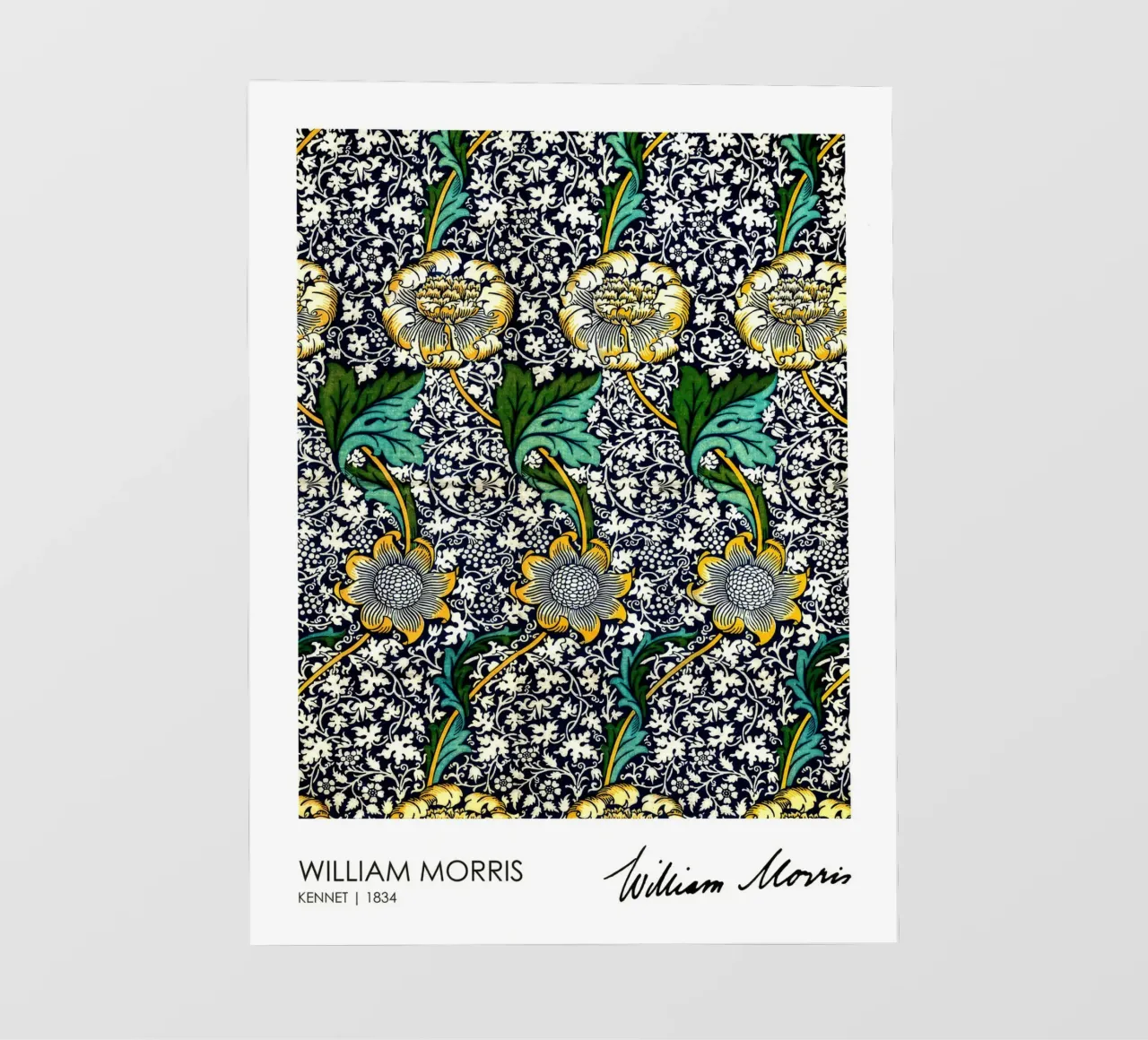 Stampa Kennet (1834) William Morris telo in pvc da Flower