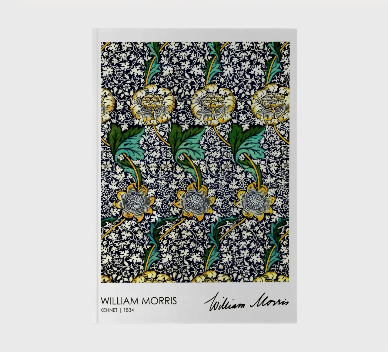 Imprimerie Kennet (1834) William Morris carnet de notes de Flower