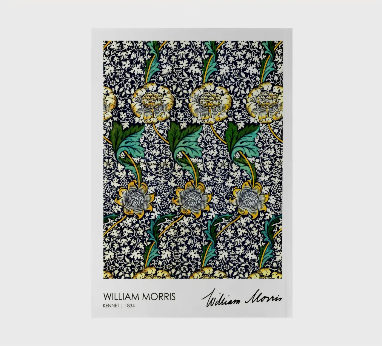 Imprimerie Kennet (1834) William Morris carnet de notes de Flower