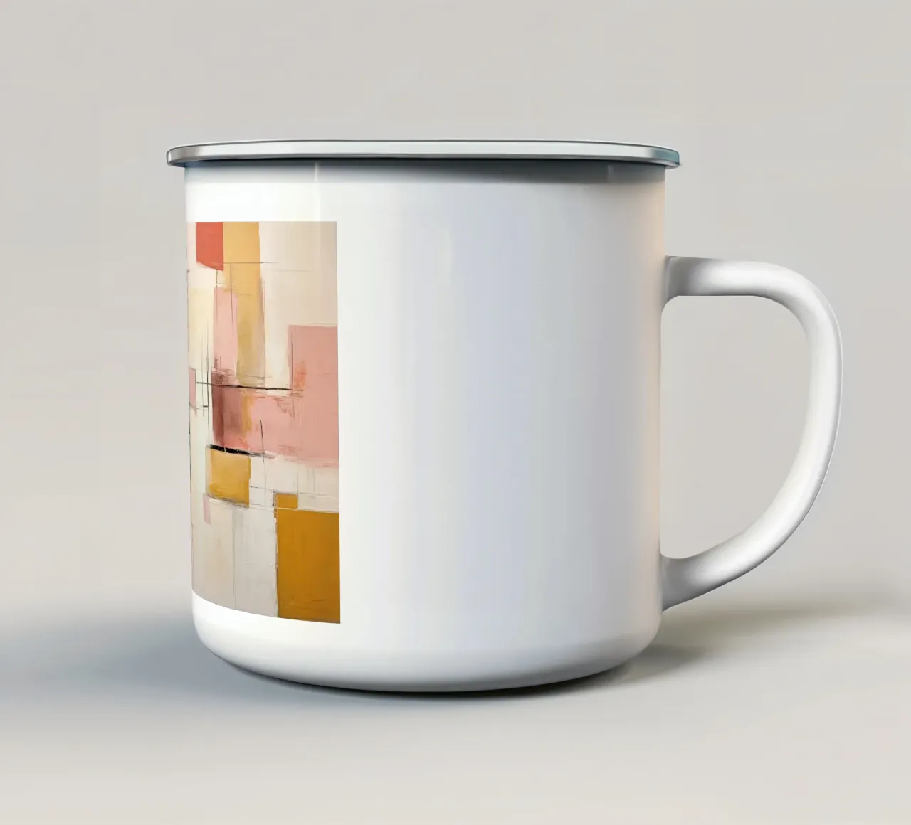 Arte da parete di Imagine tazza in smalto da Imagine