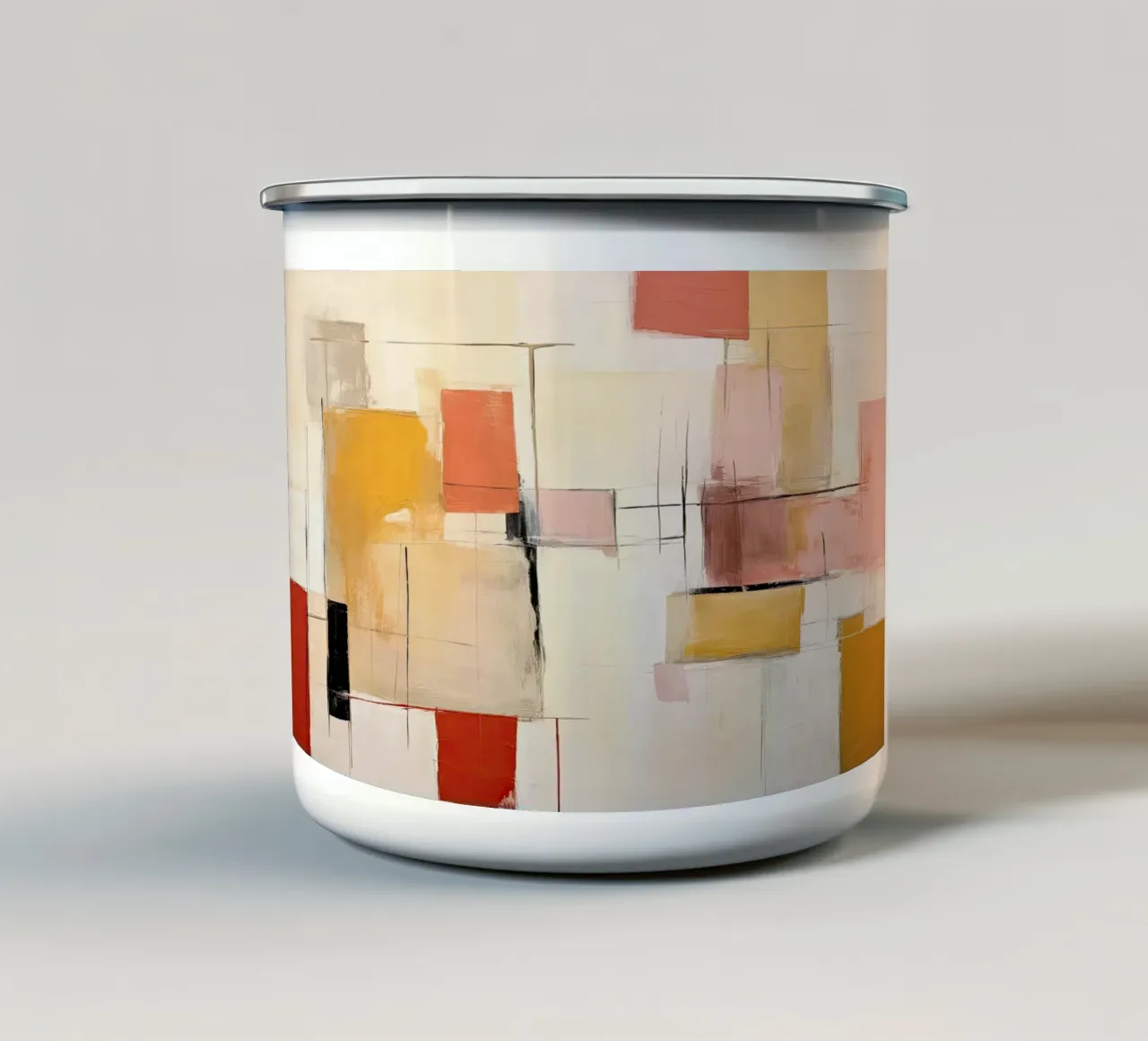 Arte da parete di Imagine tazza in smalto da Imagine