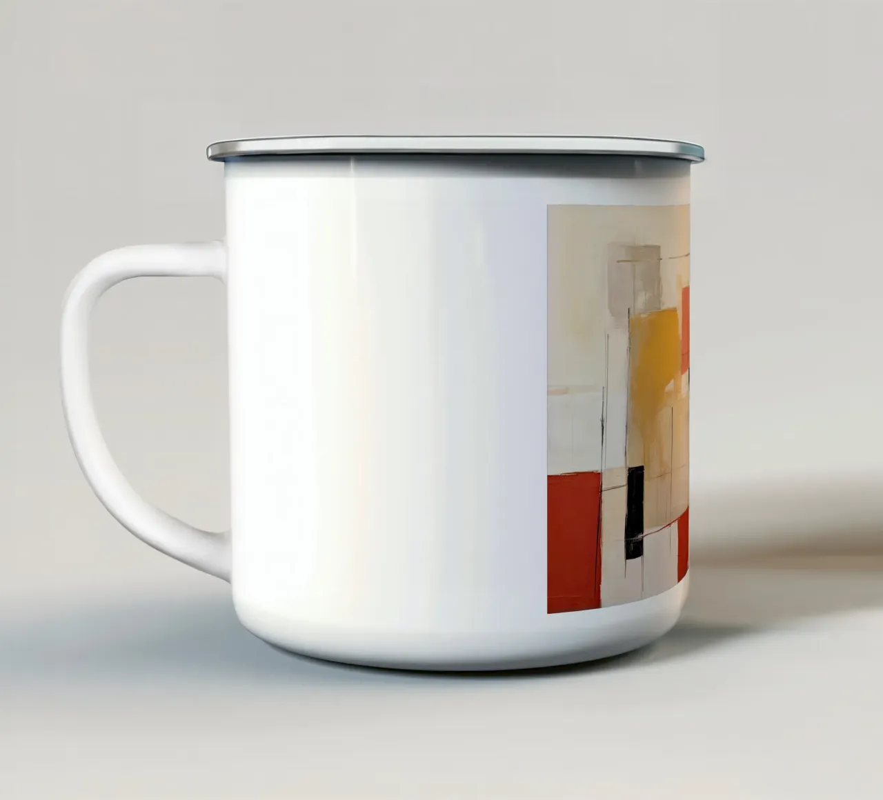 Arte da parete di Imagine tazza in smalto da Imagine