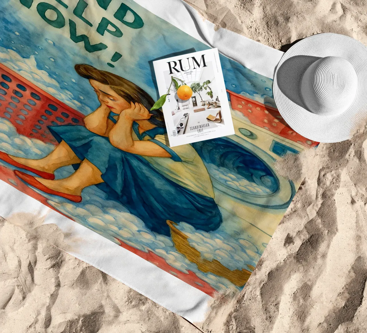 inviare aiuto ora le donne in bagno telo mare da pakazi