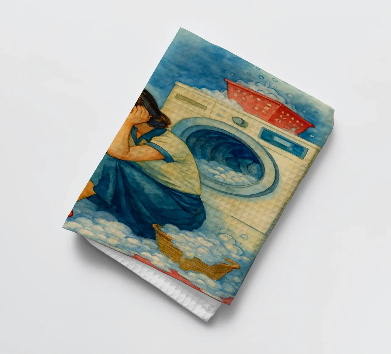 inviare aiuto ora le donne in bagno canovaccio da cucina da pakazi