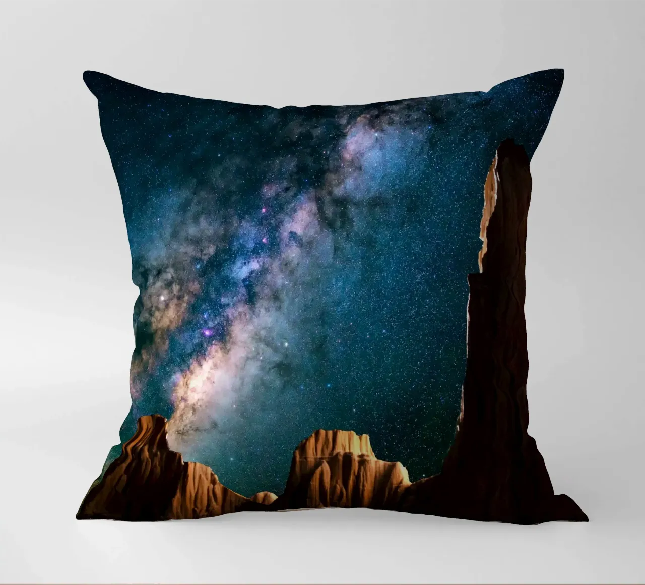 galassia della via lattea cuscino da space words
