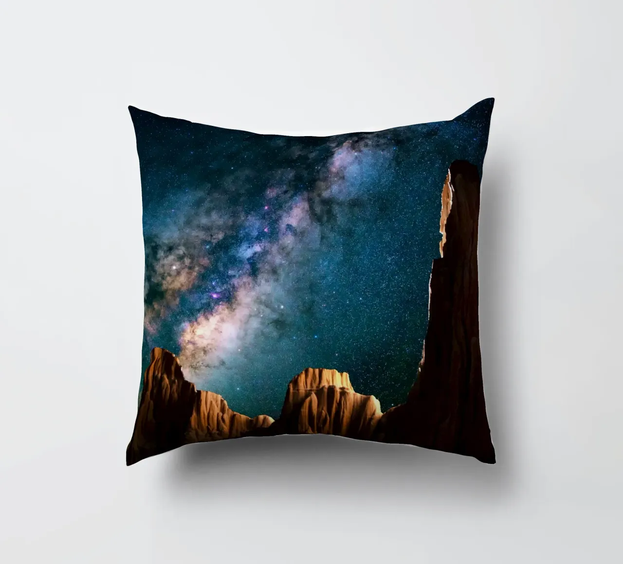 galassia della via lattea cuscino da space words