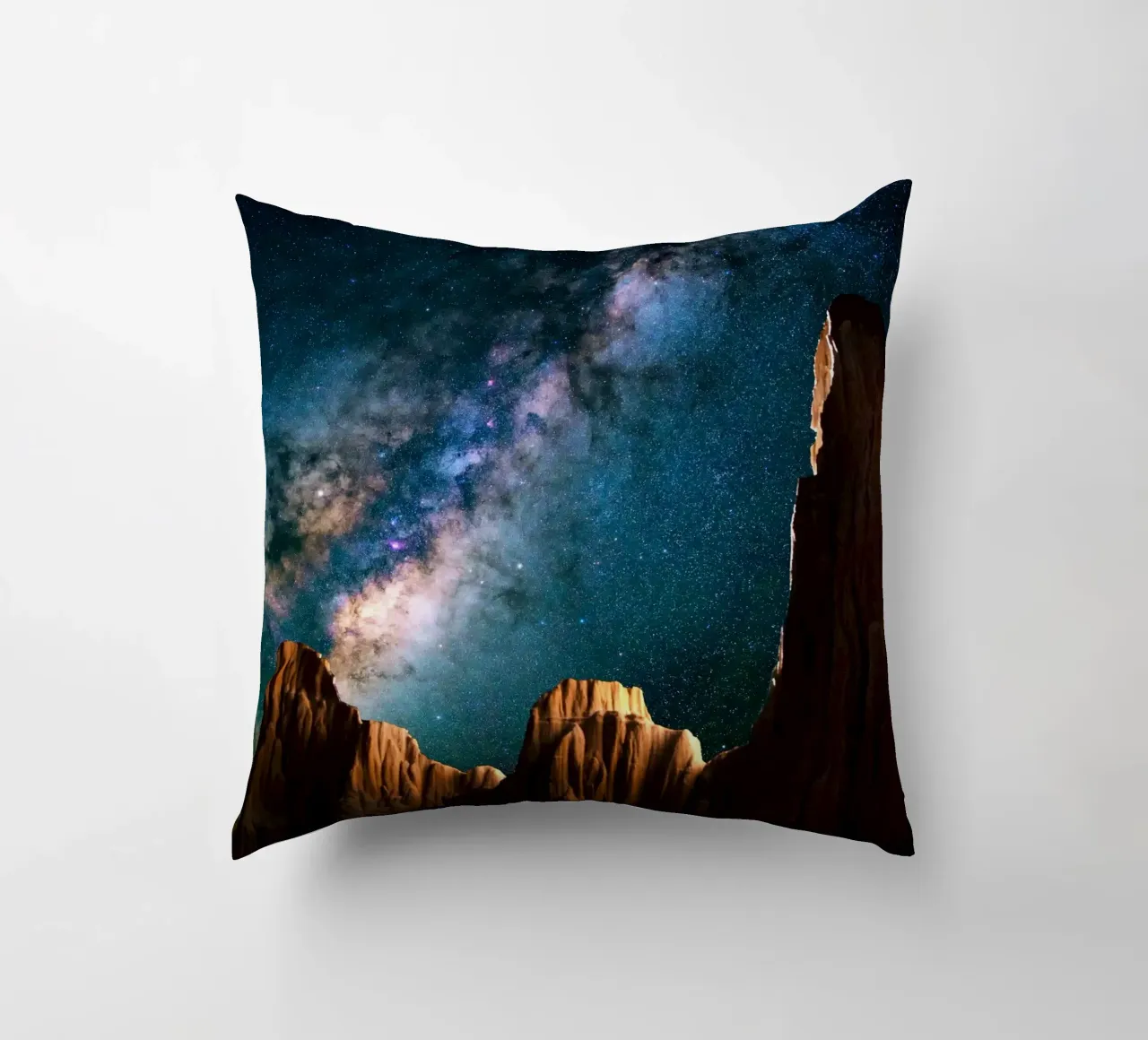 galassia della via lattea cuscino da space words