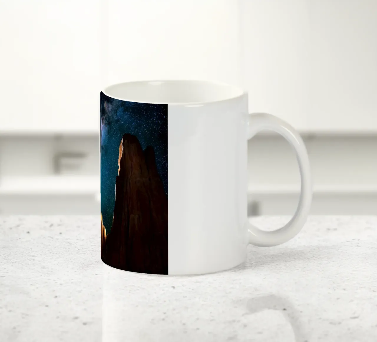 galassia della via lattea tazza in ceramica da space words