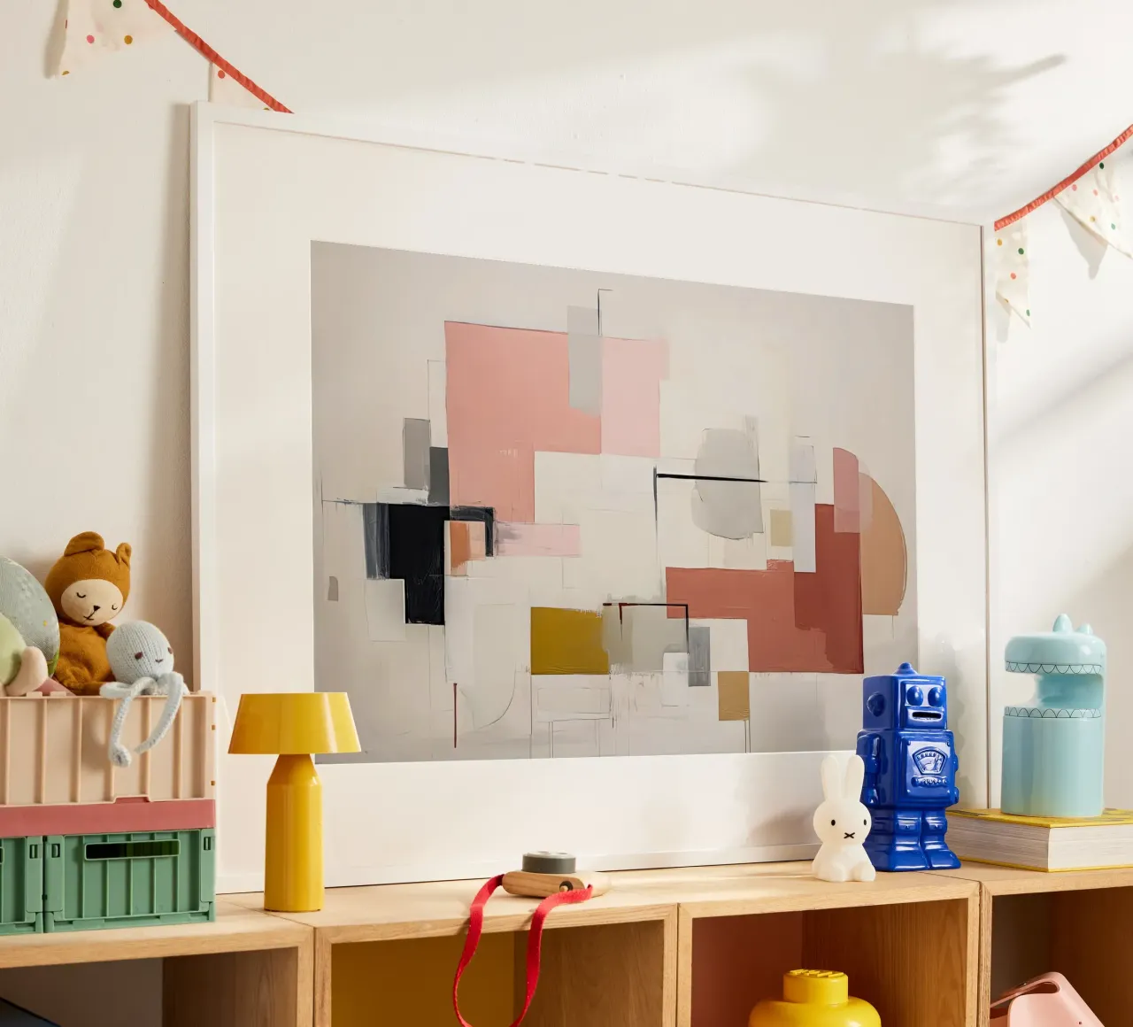 Arte da parete di Imagine poster con telaio in legno da Imagine