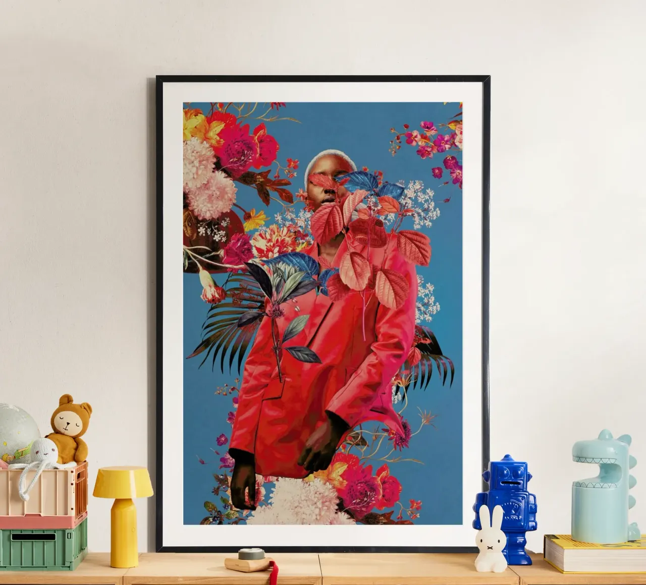 All The Springs She Remembered poster con telaio in alluminio da Frank Moth