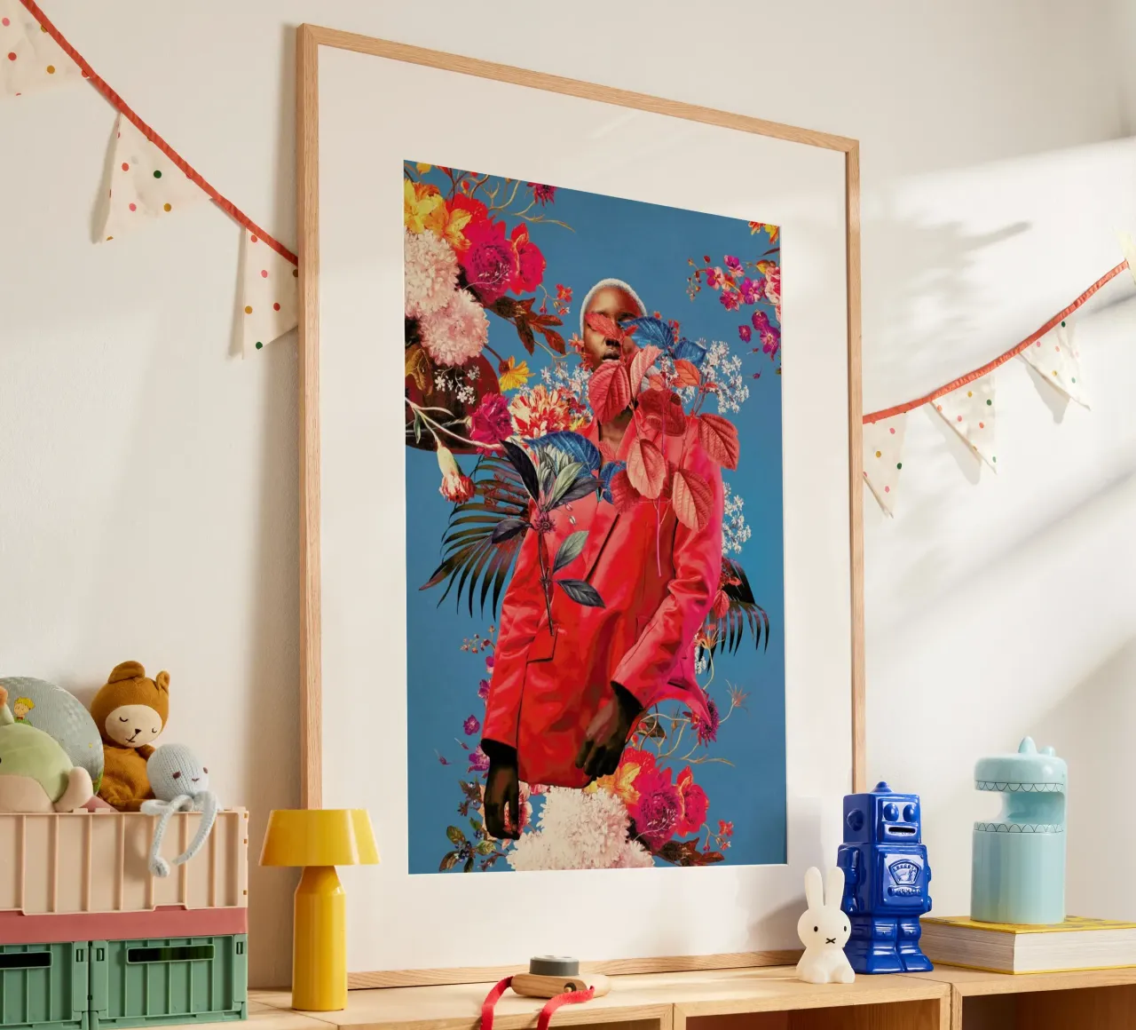 All The Springs She Remembered poster con telaio in alluminio da Frank Moth