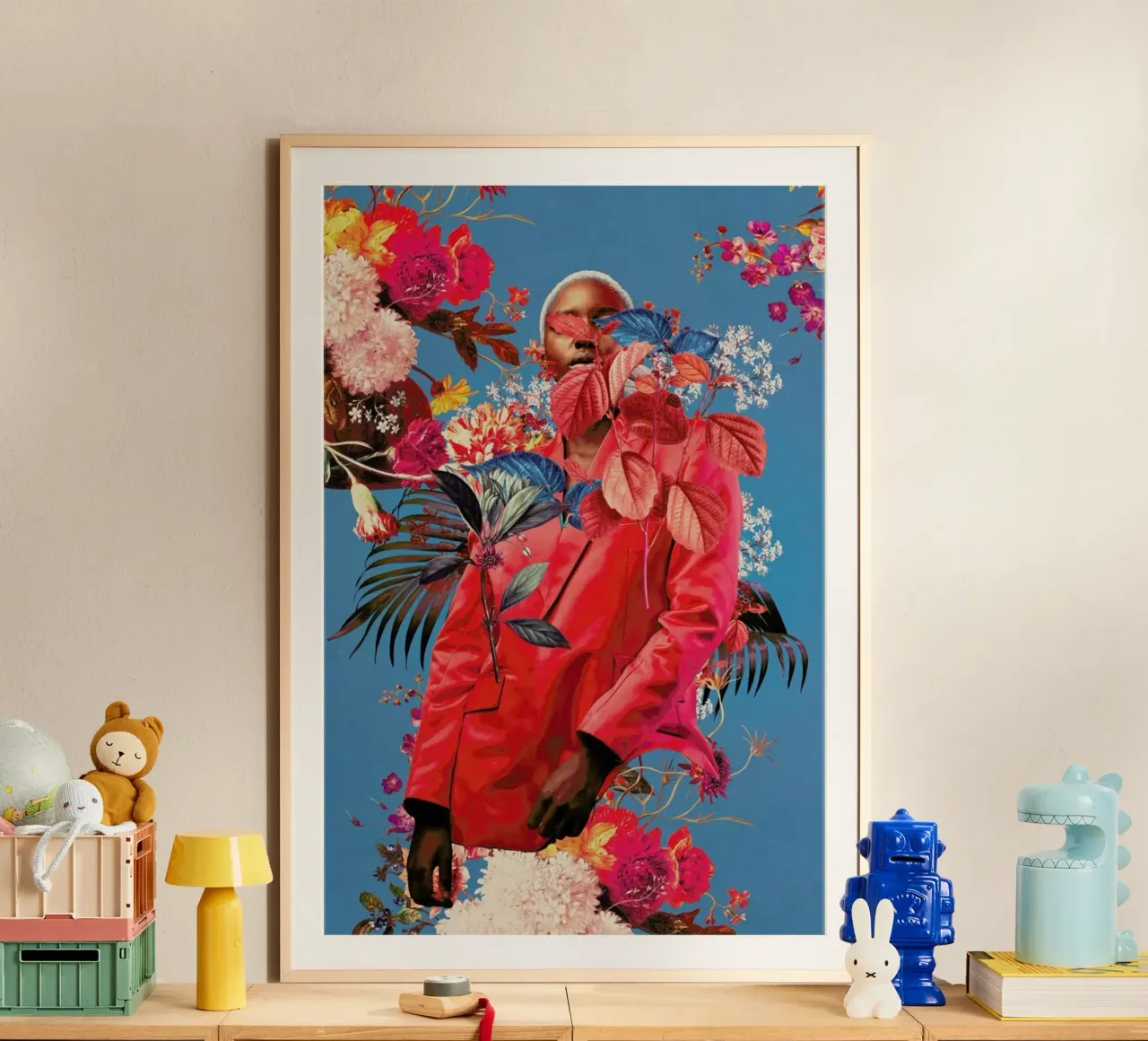 All The Springs She Remembered poster con telaio in alluminio da Frank Moth