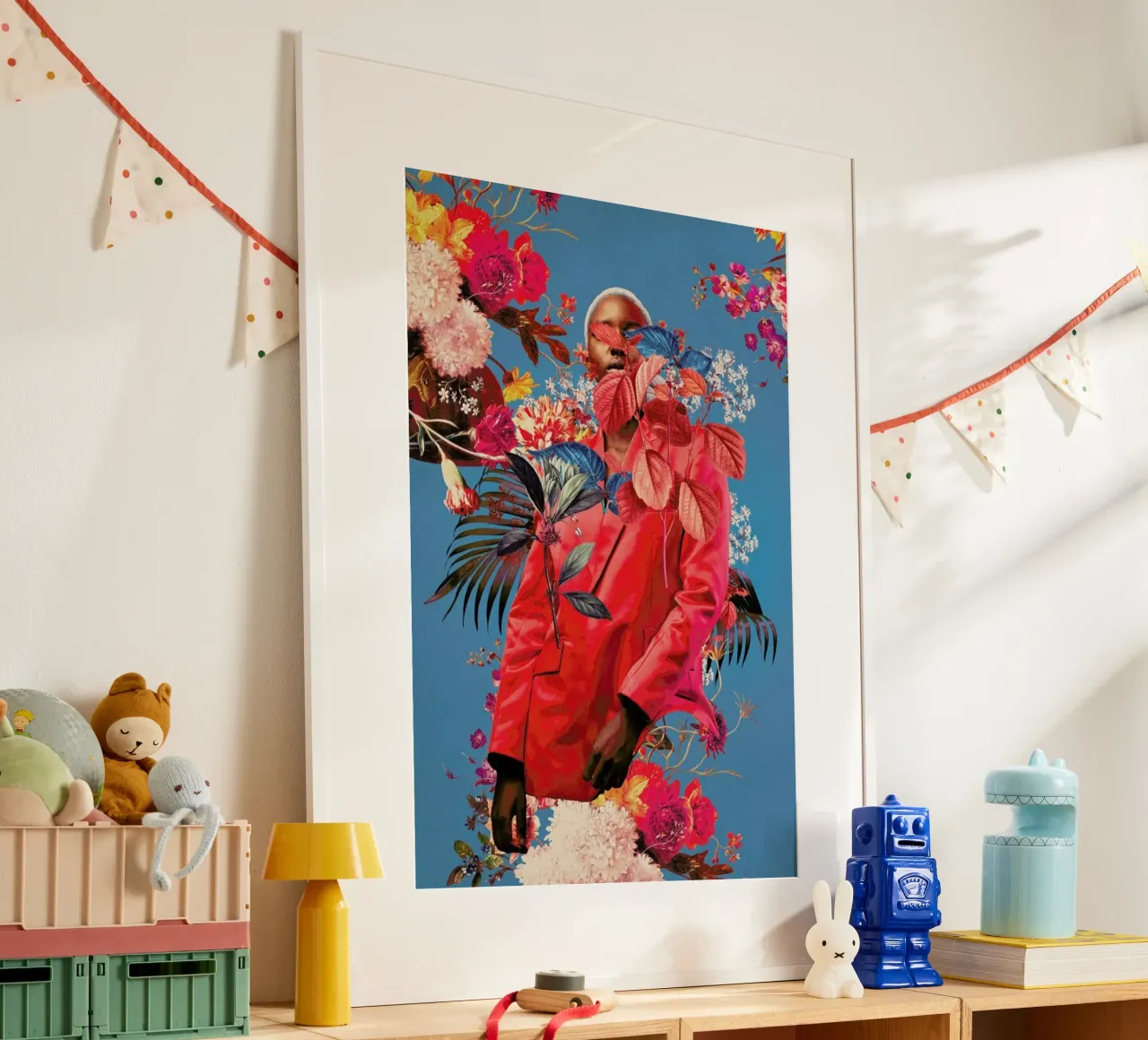 All The Springs She Remembered poster con telaio in alluminio da Frank Moth