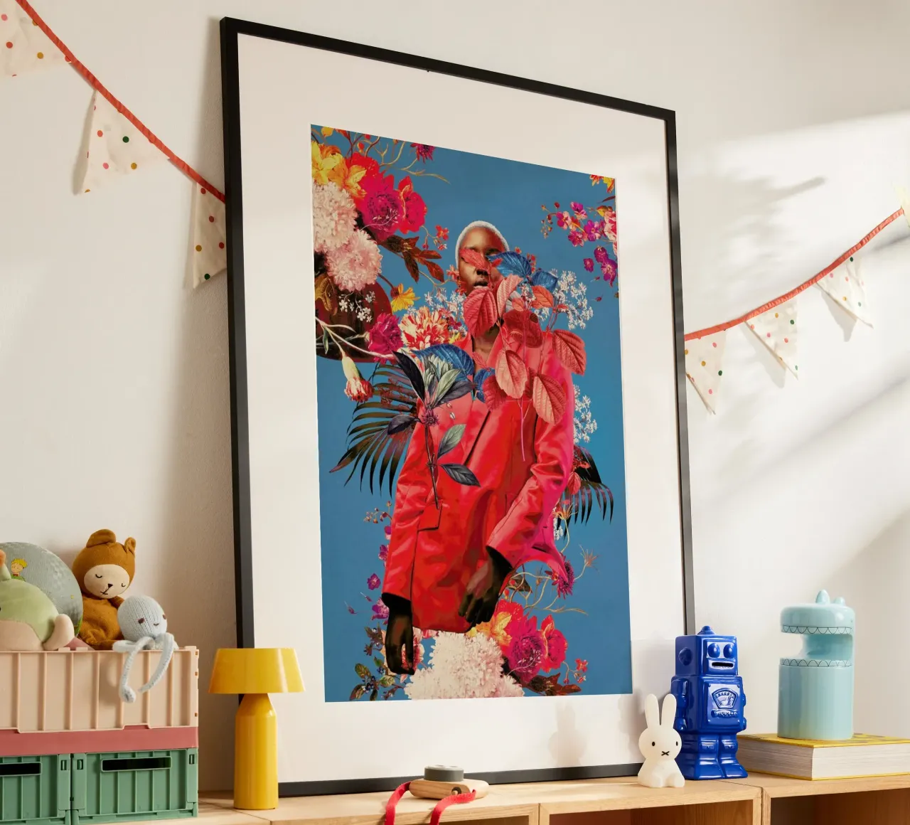 All The Springs She Remembered poster con telaio in alluminio da Frank Moth