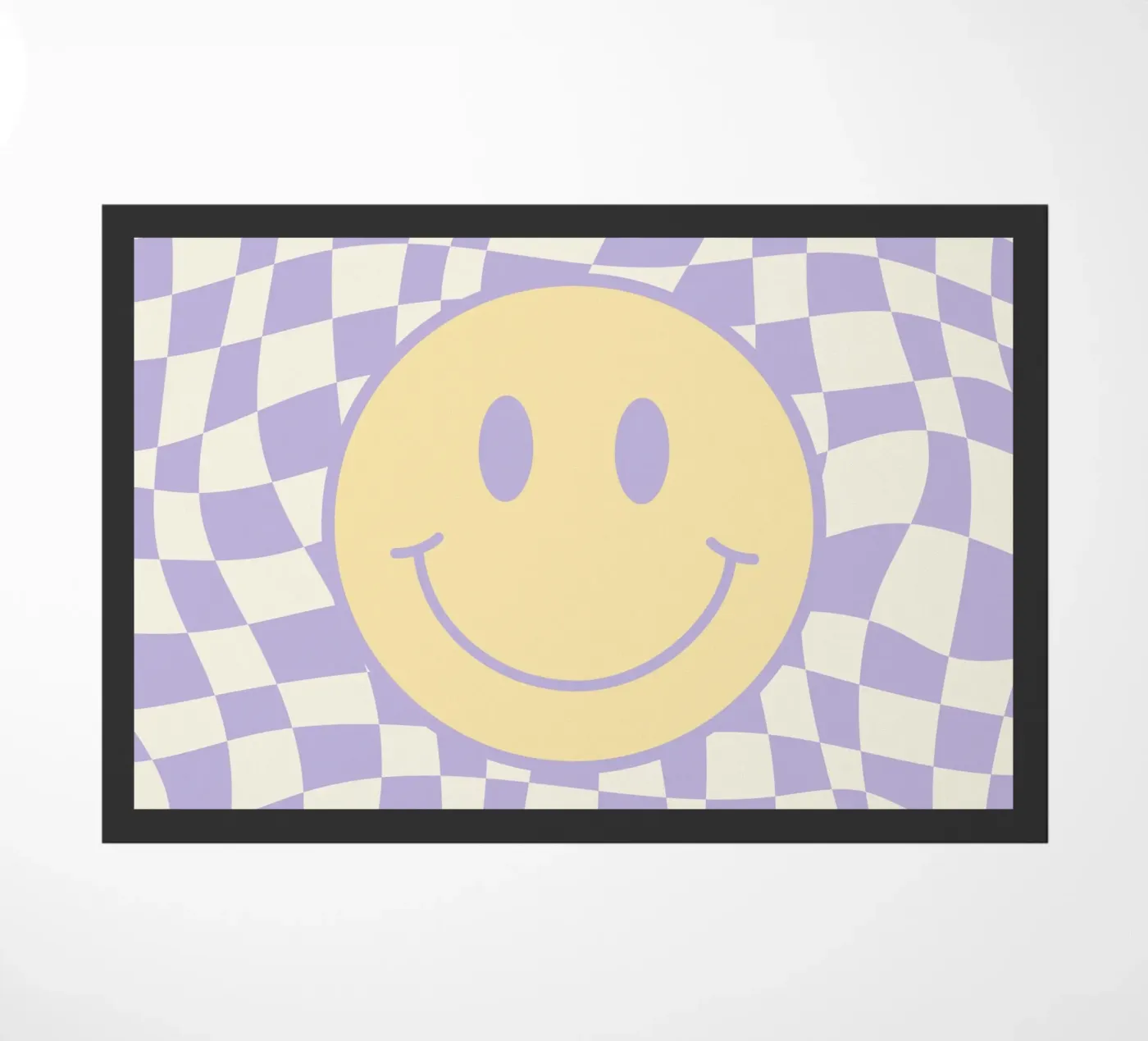 Smiley e pedine ondulate 02 zerbino da Little Dean