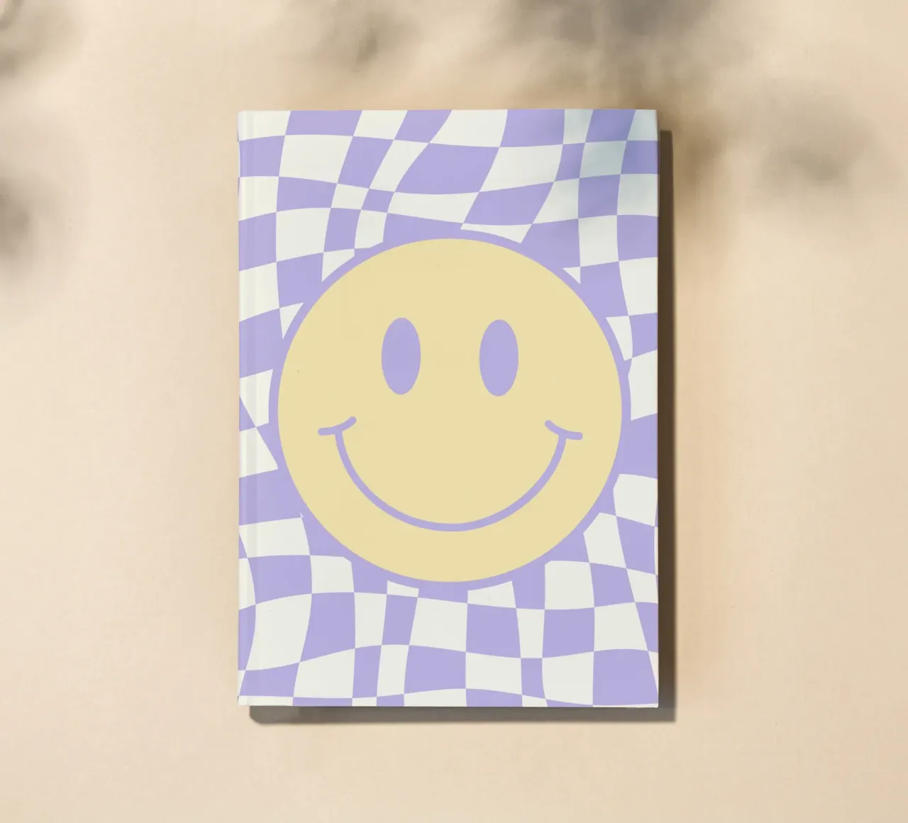 Smiley en golvende checker 02 notitieboek van Little Dean