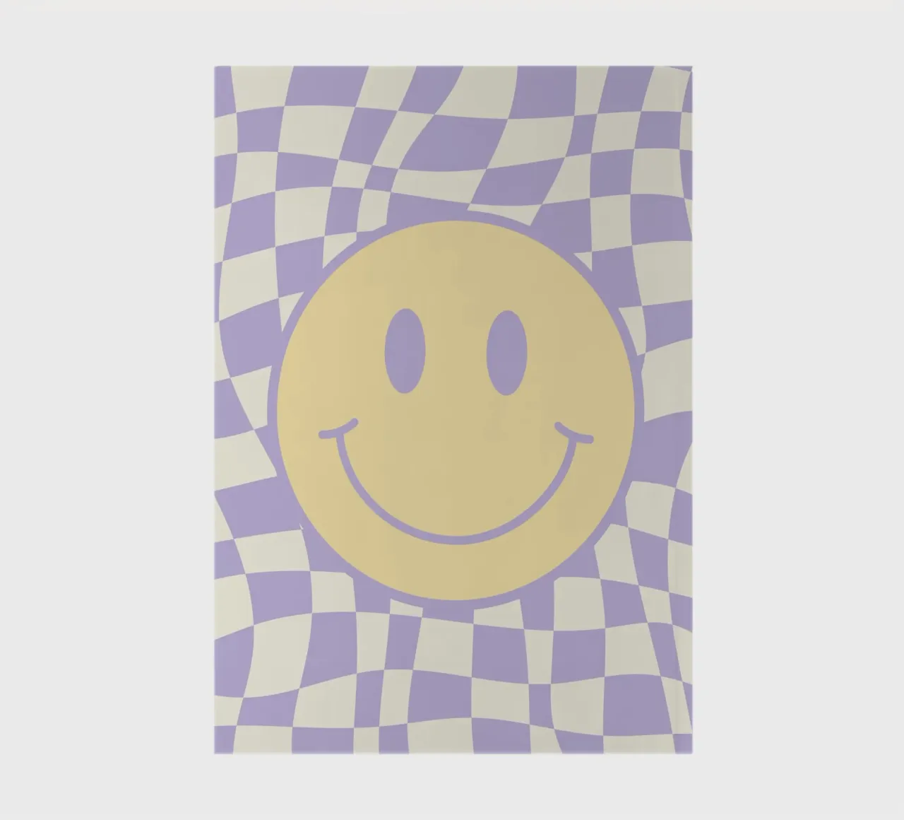 Smiley en golvende checker 02 notitieboek van Little Dean