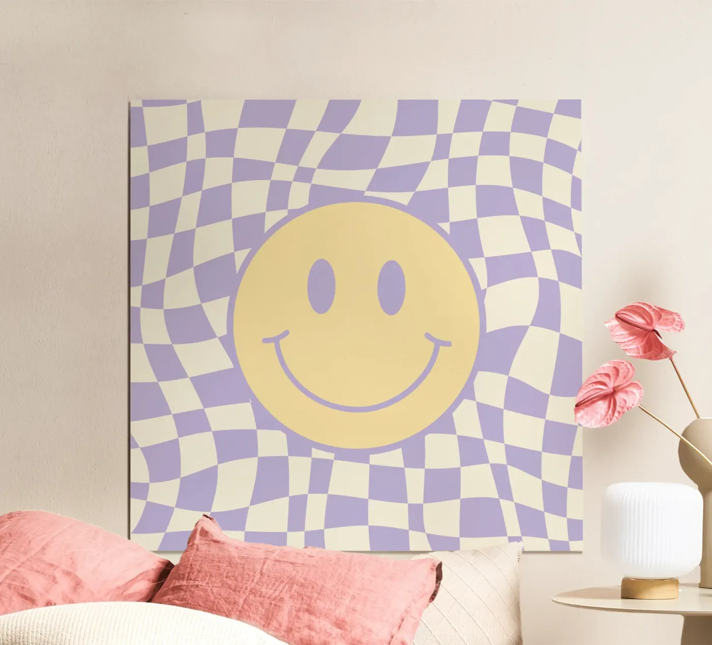 Smiley e pedine ondulate 02 poster da Little Dean