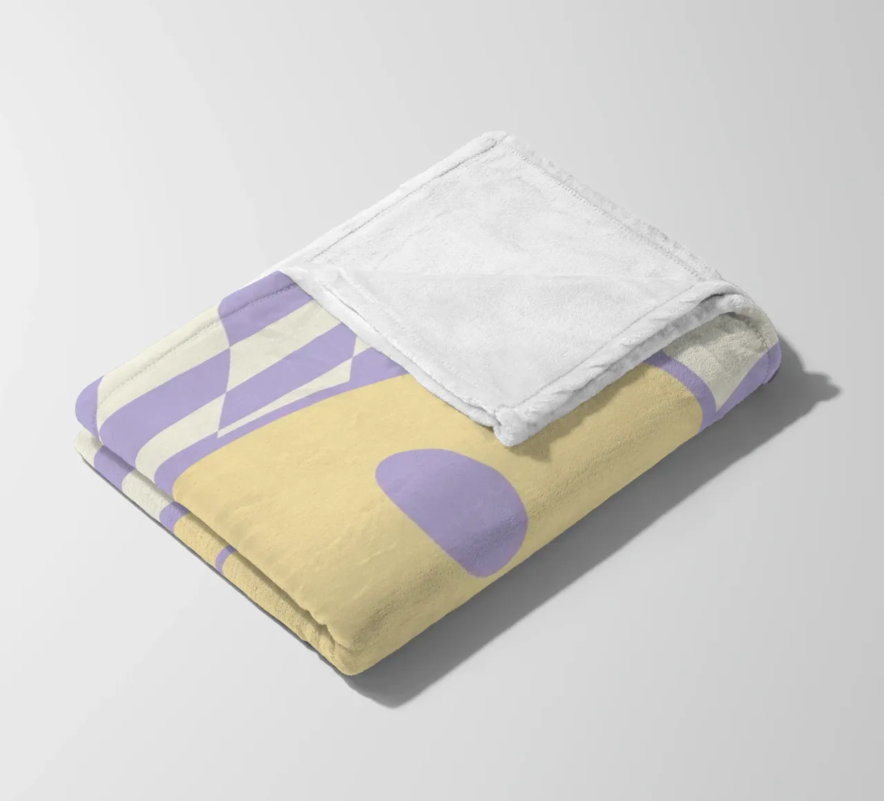 Smiley e pedine ondulate 02 coperta in pile da Little Dean