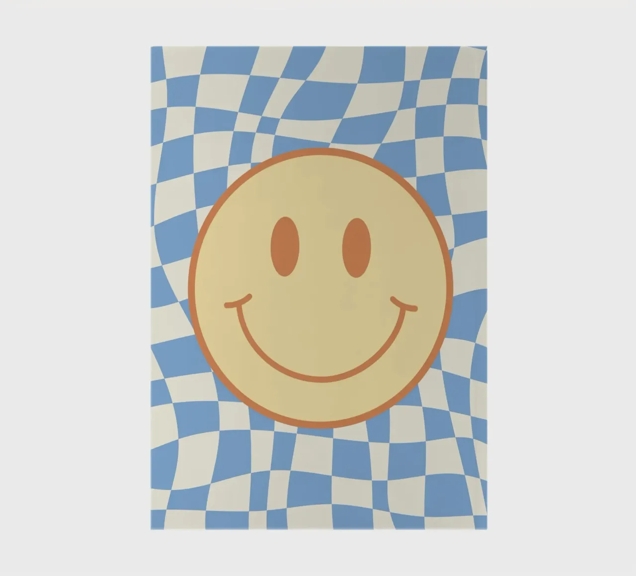 Scacchiera smiley blu baby diario da Little Dean