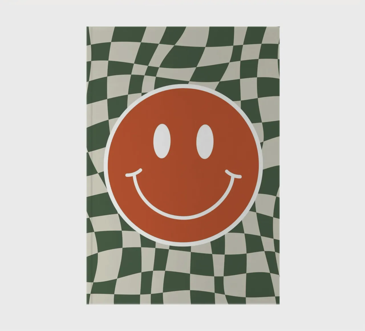 Smiley golvende checker 03 notitieboek van Little Dean