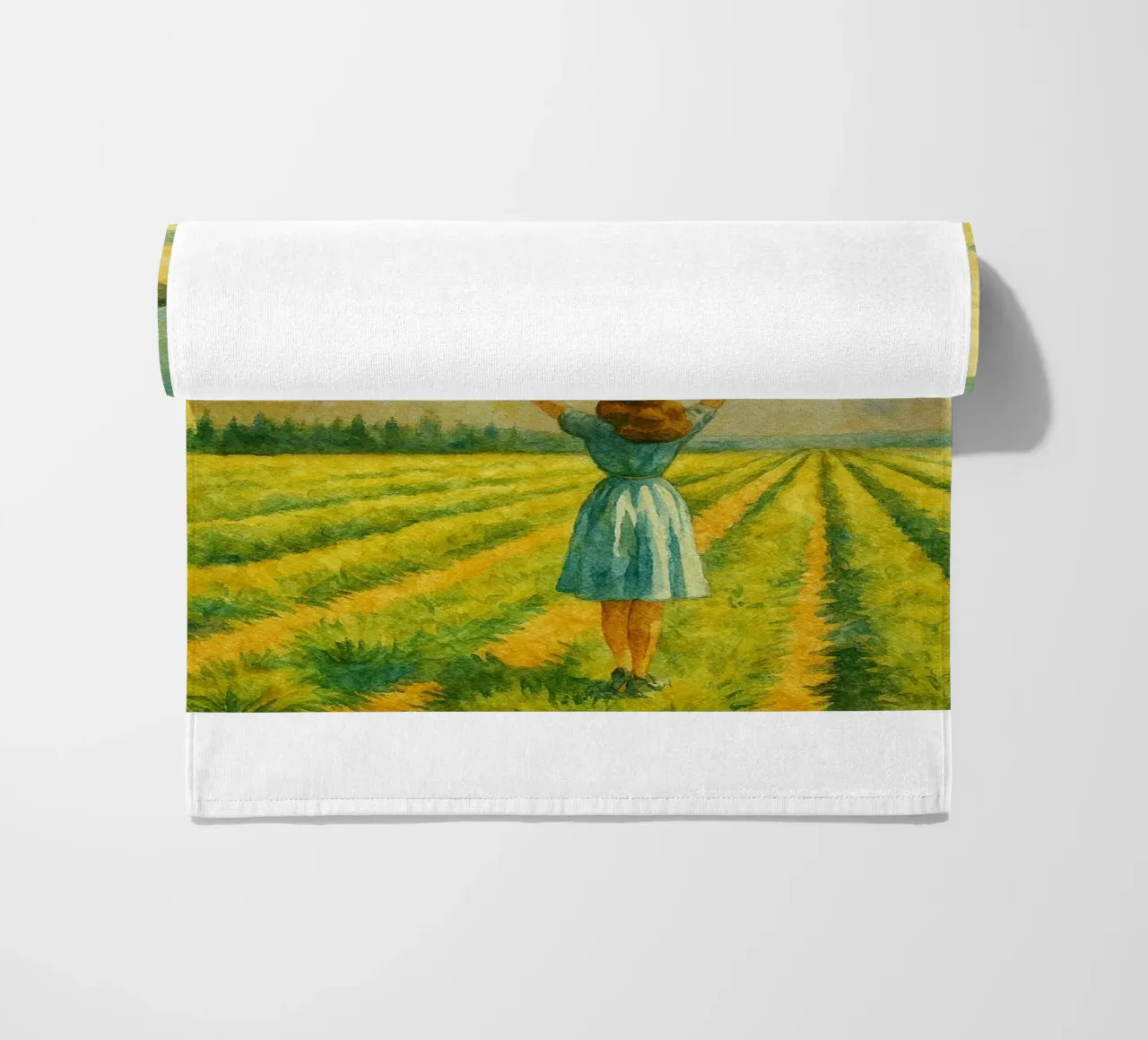 take me with you retro drawing beach towel by pakazi