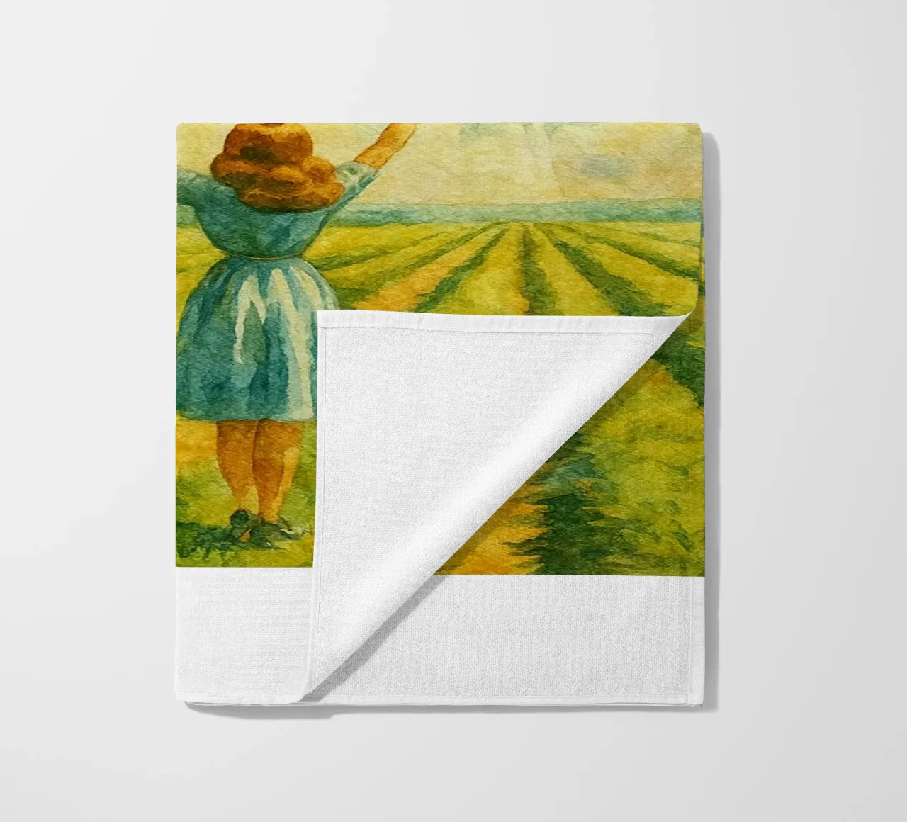 take me with you retro drawing beach towel by pakazi