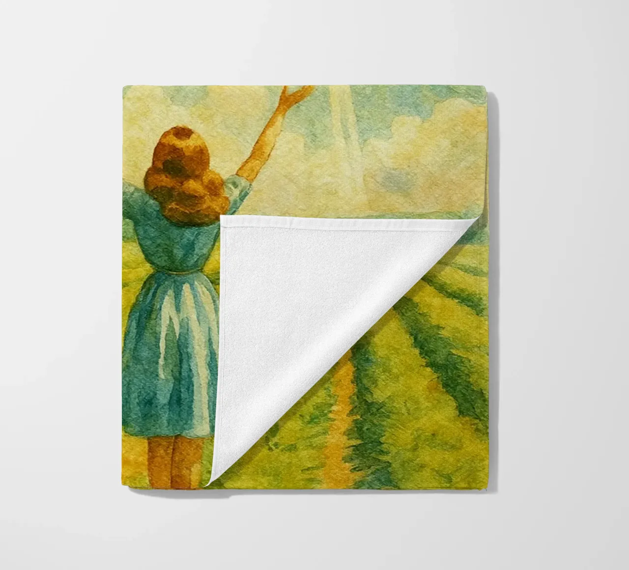take me with you retro drawing beach towel by pakazi