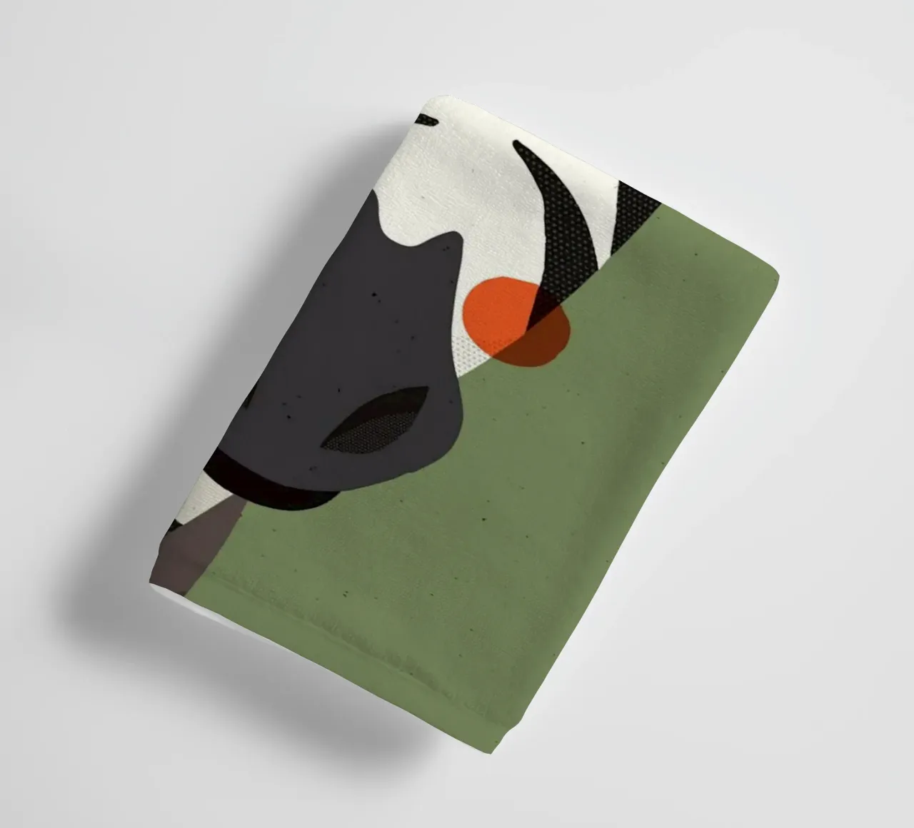 Zebra, ritratto animale asciugamano da bagno da The Printed Sparrow