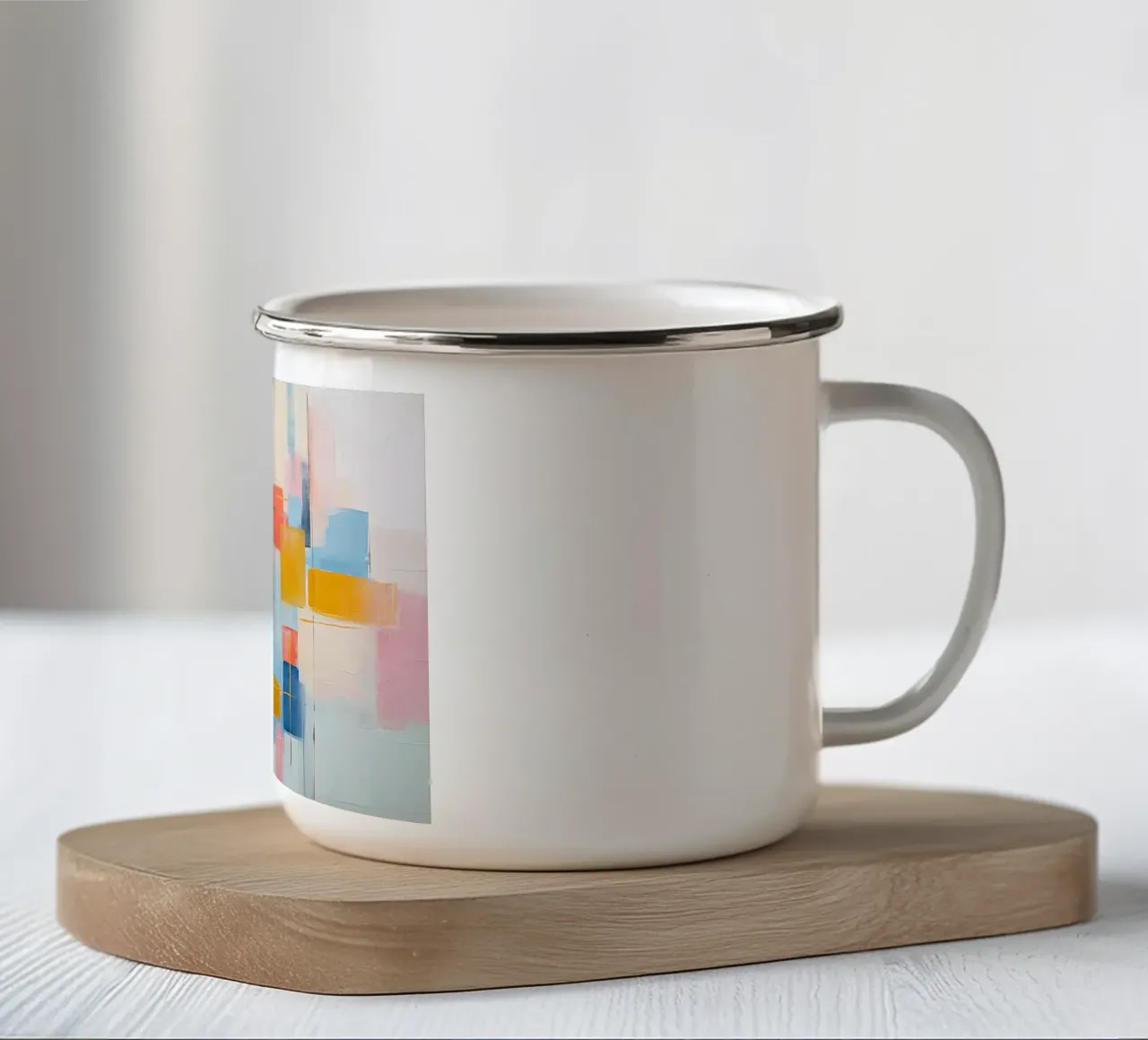 Arte da parete di Imagine tazza in smalto da Imagine