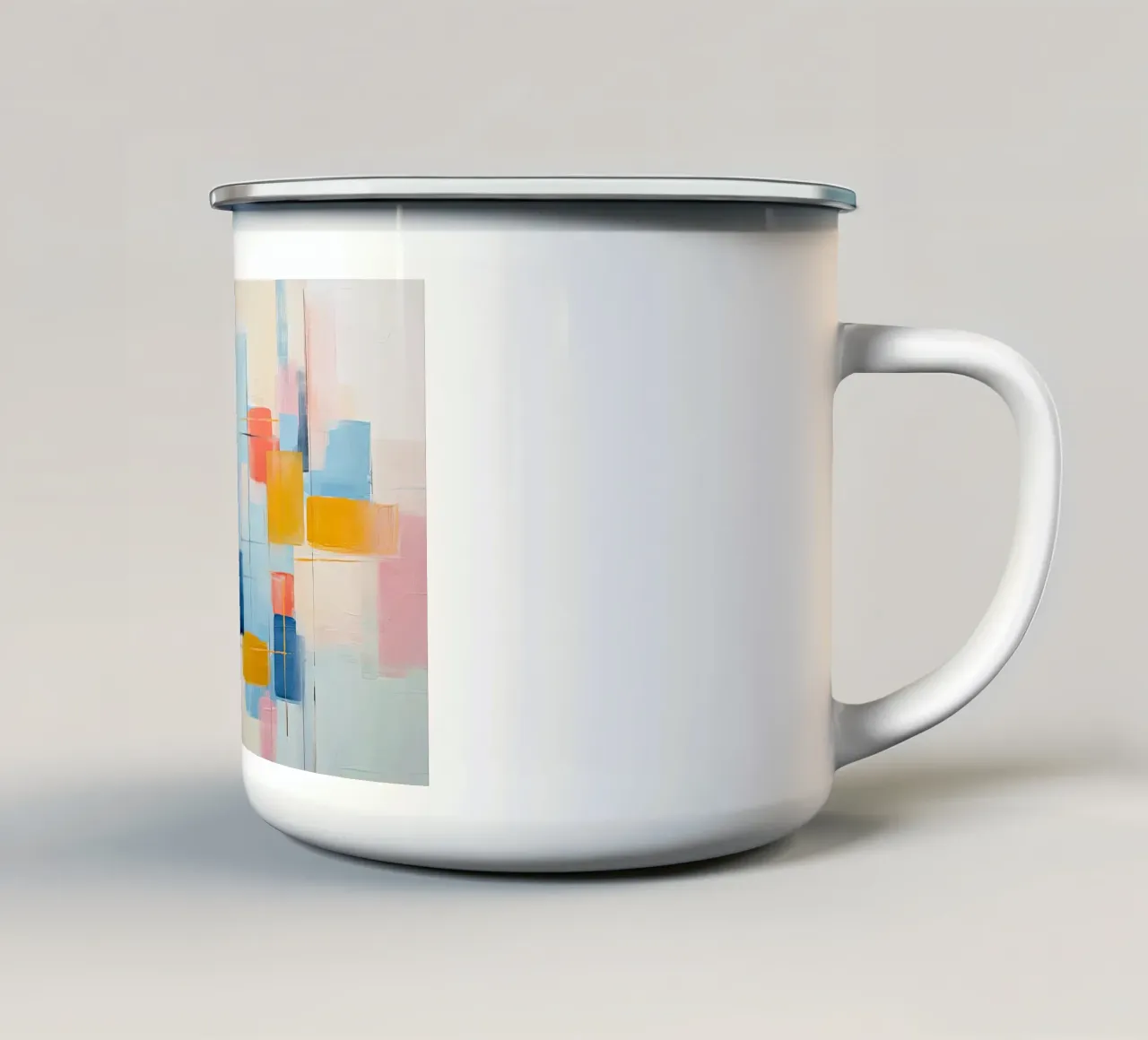 Arte da parete di Imagine tazza in smalto da Imagine