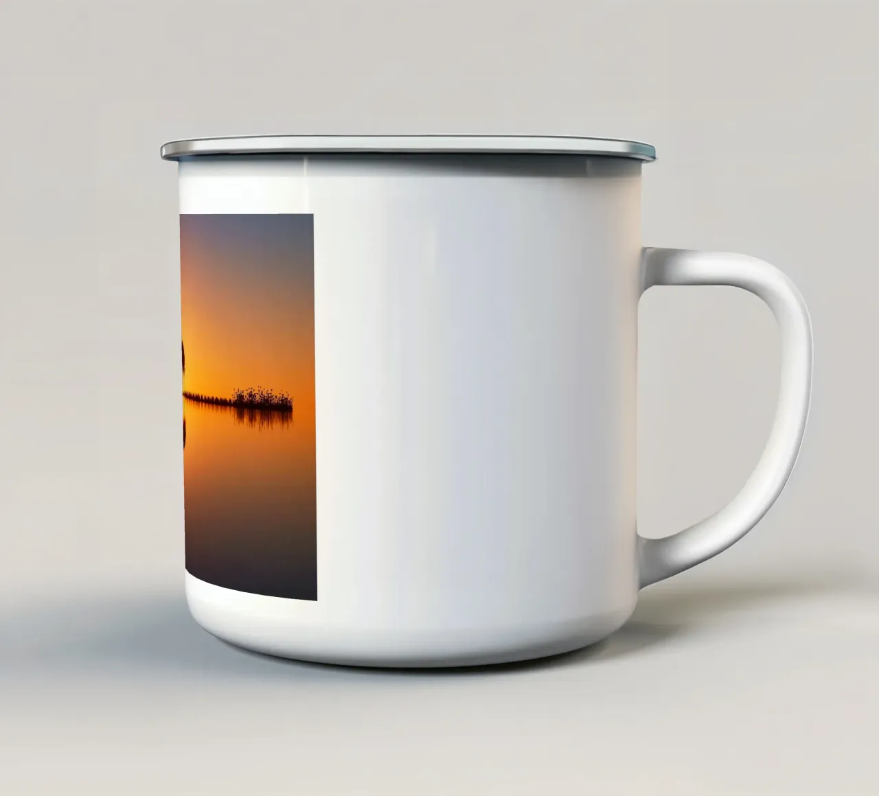 Isola delle chitarre tazza in smalto da book