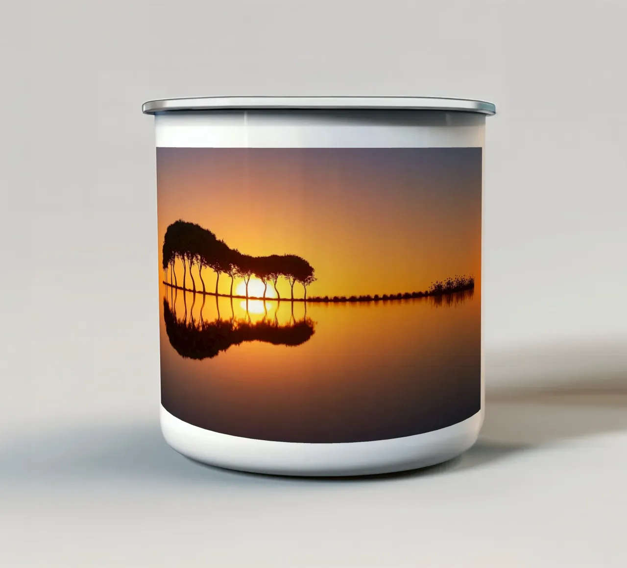 Isola delle chitarre tazza in smalto da book