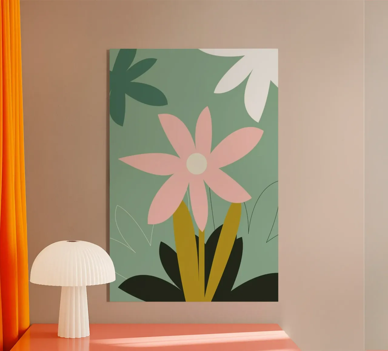 Flower Power 2 plexiglass da XOXO Arte