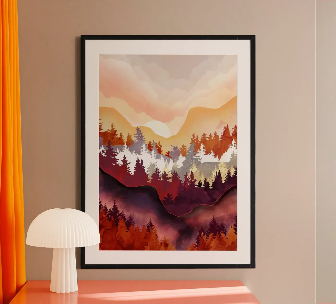 Amber Forest Poster von book