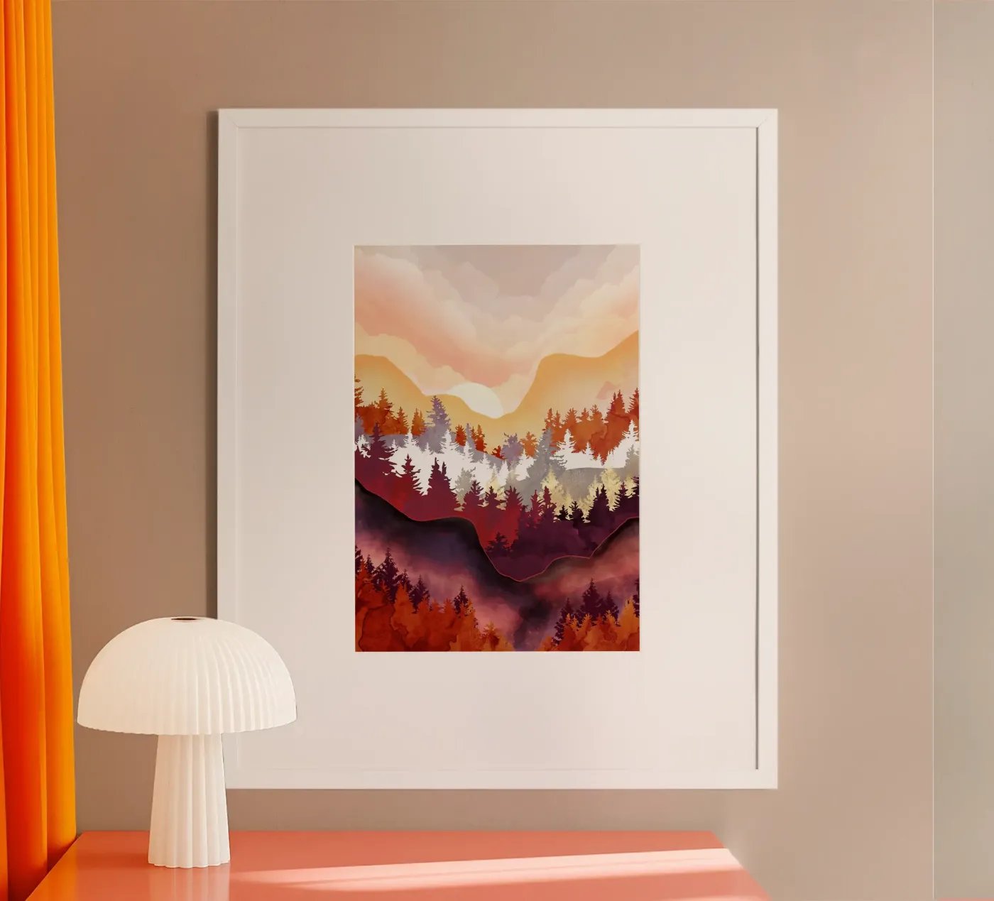 Amber Forest Poster von book