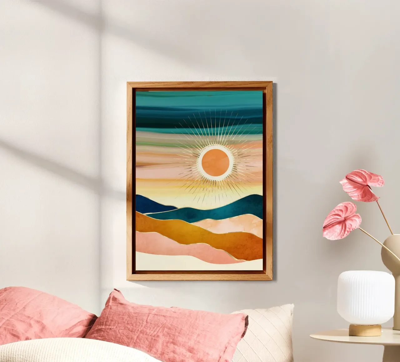 Jewel Dusk alu-dibond by book