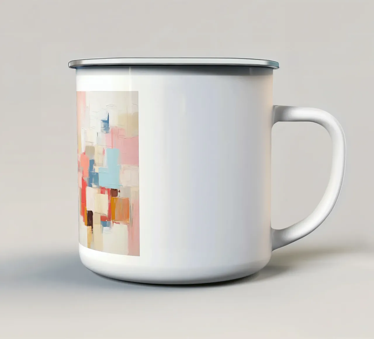 Arte da parete di Imagine tazza in smalto da Imagine