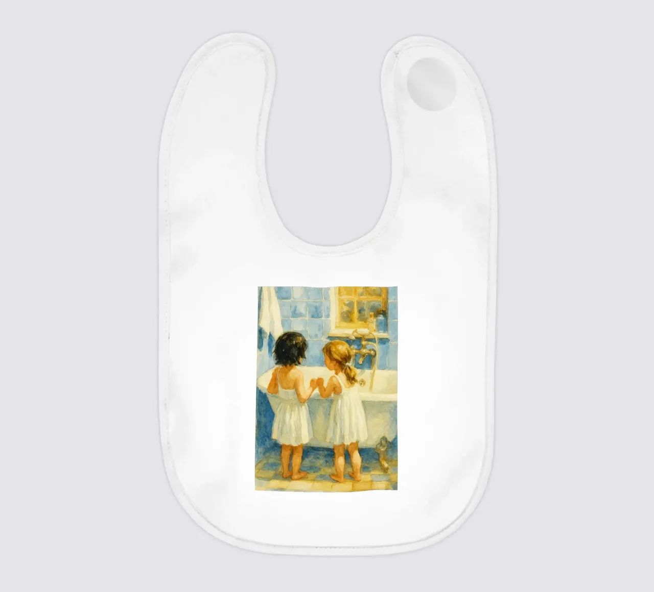 due bambine in bagno bavaglino da pakazi