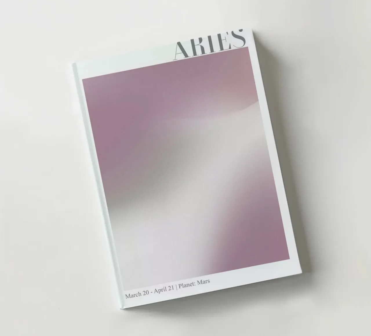 Aries Abstract Aura notebook by cafelab