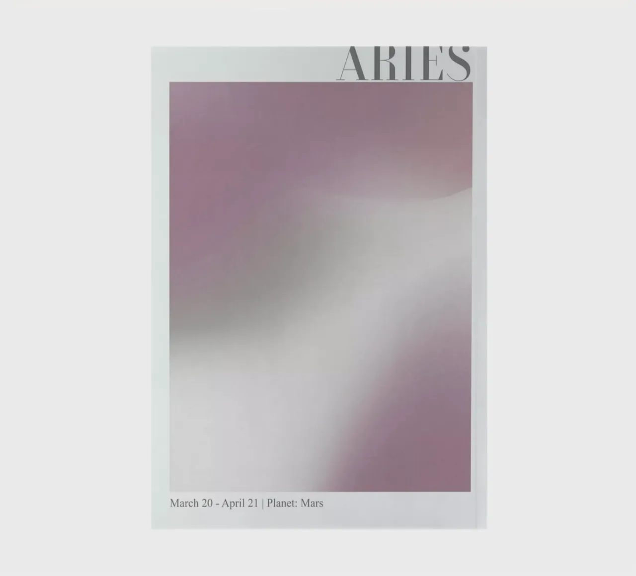 Aries Abstract Aura notebook by cafelab