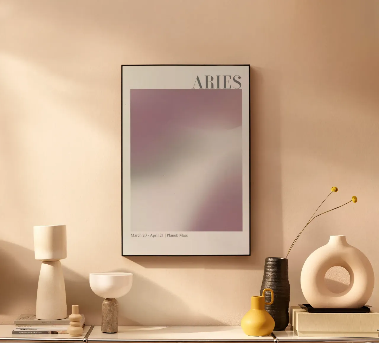 Aries Abstract Aura plexiglass da cafelab