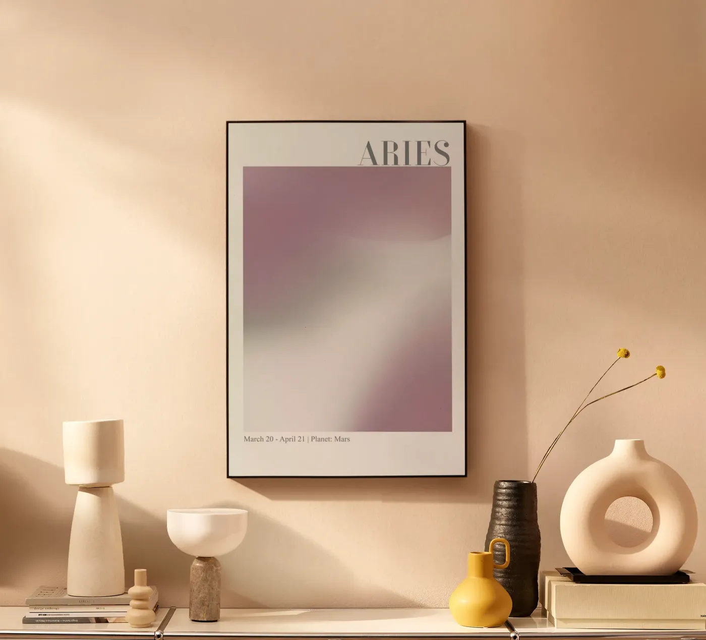 Aries Abstract Aura plexiglass da cafelab