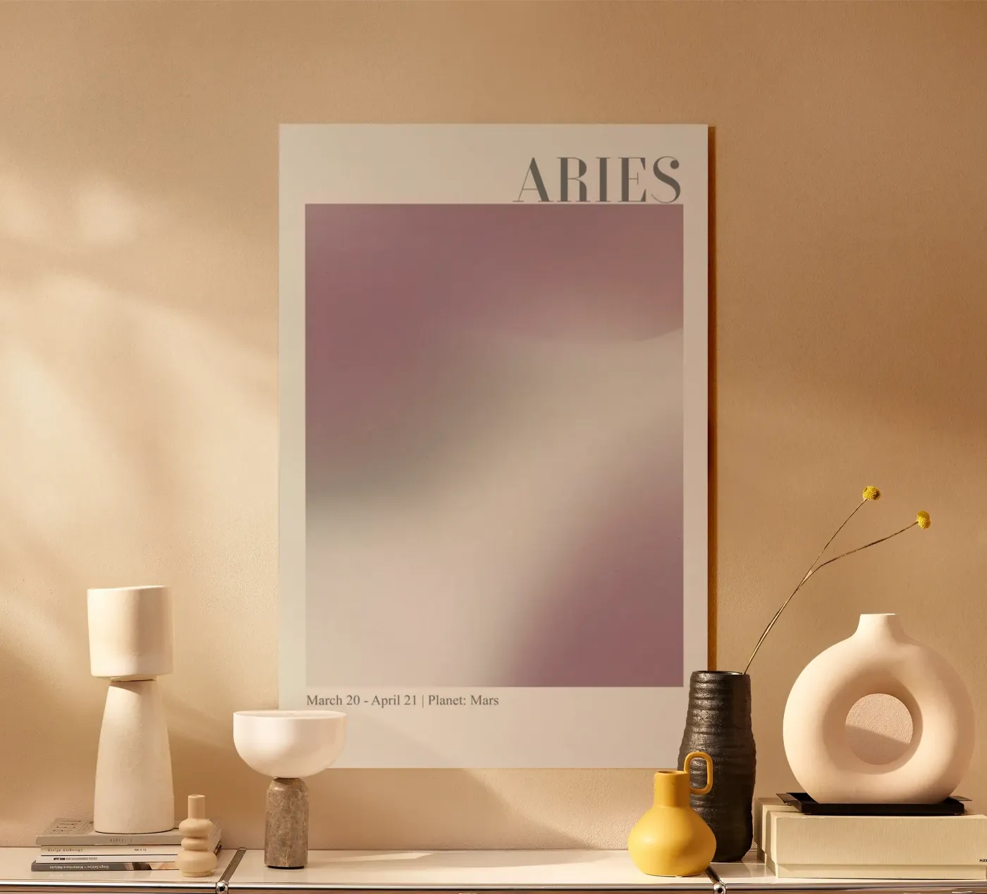 Aries Abstract Aura plexiglass da cafelab