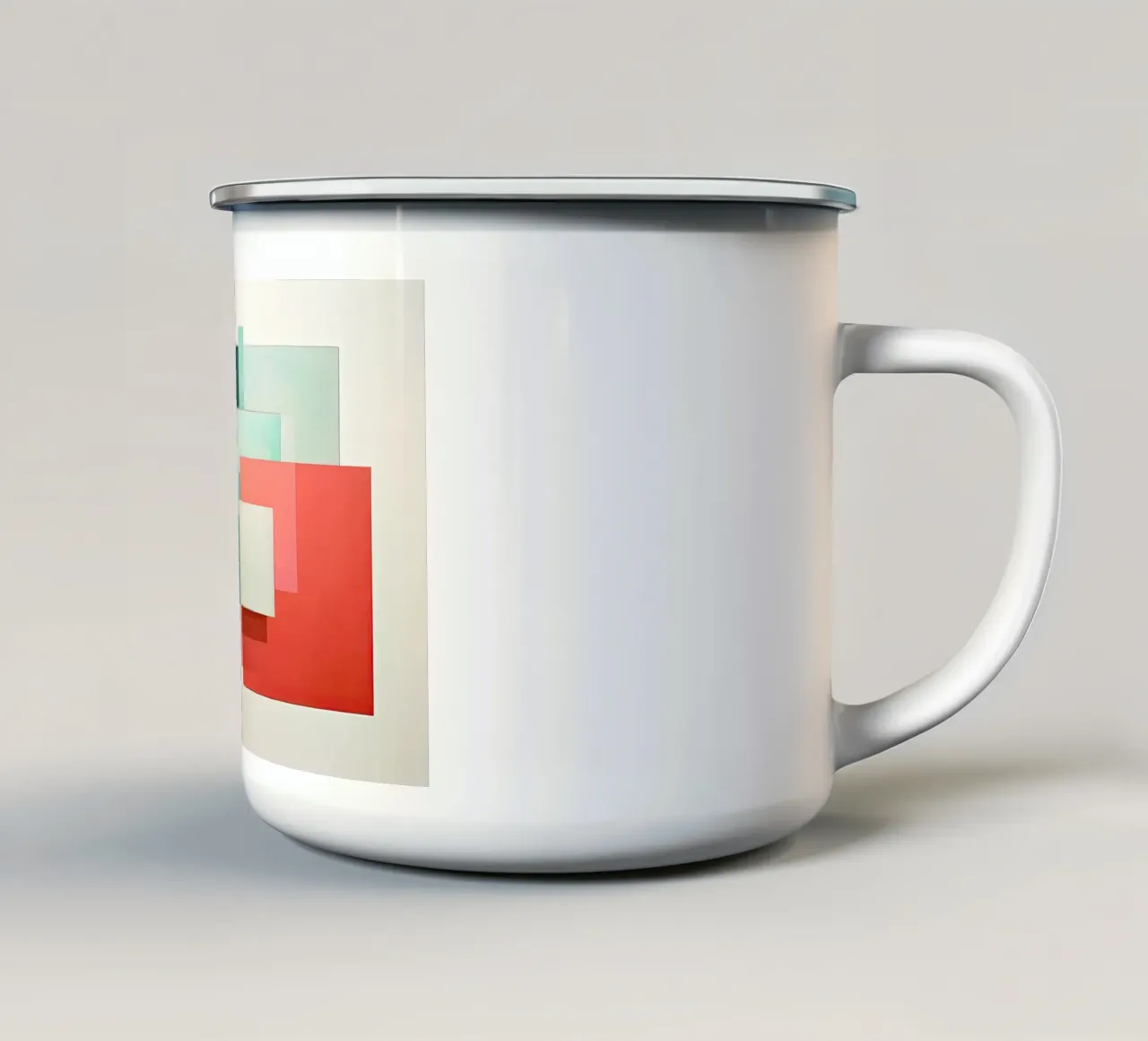 Arte da parete di Imagine tazza in smalto da Imagine