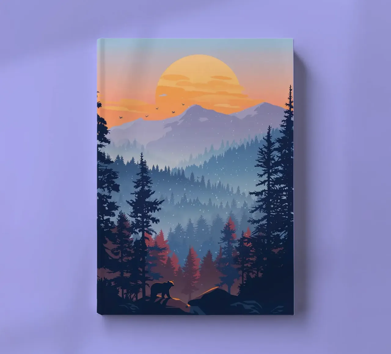 Boreal Forest notebook by book